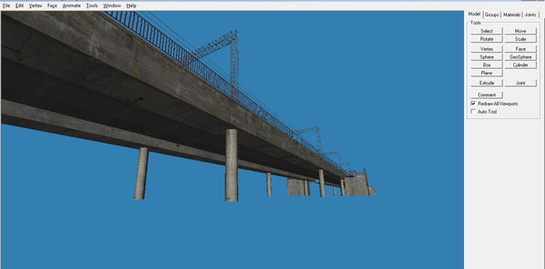 metro bridge 3d model 129153