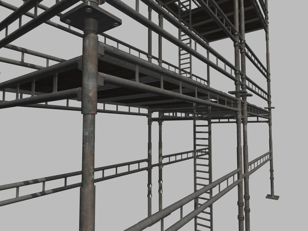 scaffold 3d model max dwg fbx texture obj 142410
