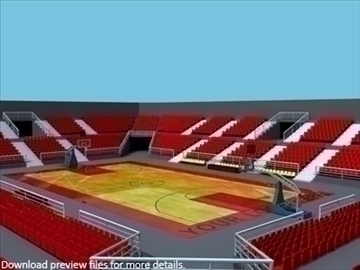 outdoor basketball arena. 3d model max other 95293