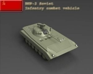Bmp 2 Soviet Infantry Combat Vehicle 3d Model Flatpyramid