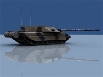 challenger 2 mbt game ready 3d model 3ds max 99399