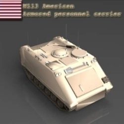 m113 armored personnel carrier 3d model 3ds max x lwo ma mb obj 101431