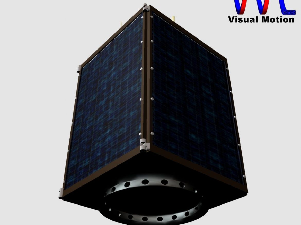 dprk kwangmyongsong-3 satellite 3d model 3ds dxf cob x obj 134456