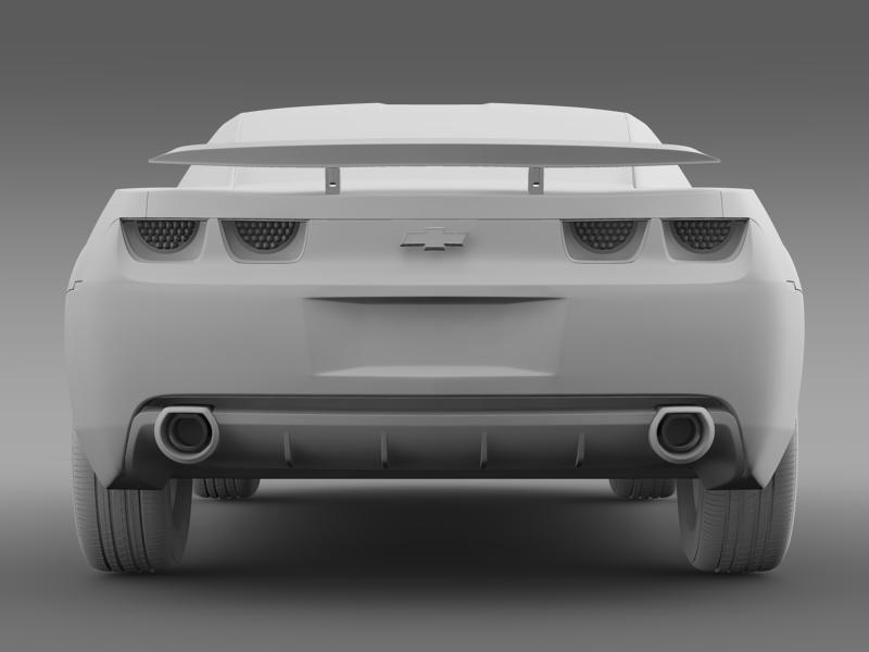 chevrolet camaro concept 3d model 3ds max fbx c4d lwo ma mb hrc xsi obj 143399
