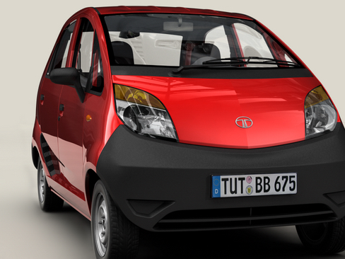 tata nano 3d model 3ds c4d 128315