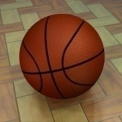 basketball 3d model 3ds max lwo hrc xsi obj 110962