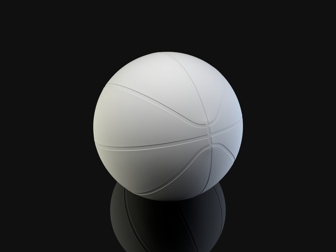 basketball ball 3d model blend obj 118931