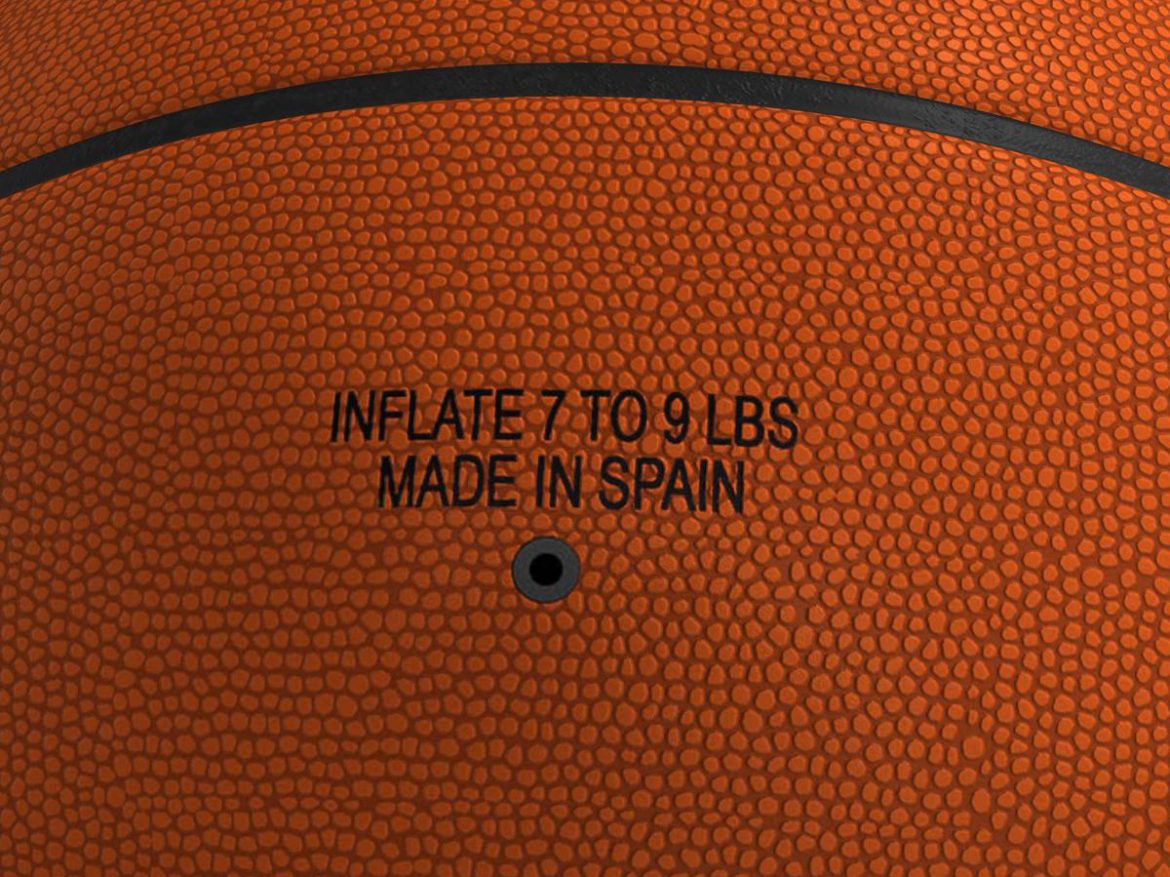orange basketball ball 3d model 3ds max fbx c4d ma mb obj 164729