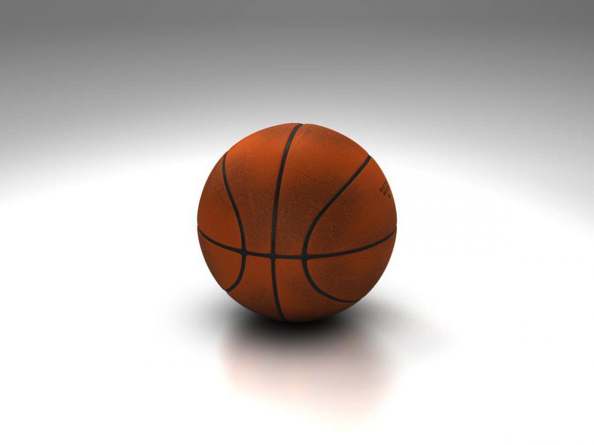 orange basketball ball 3d model 3ds max fbx c4d ma mb obj 164731