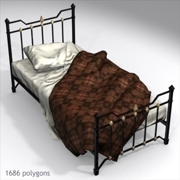 bed 01 3d model max x other 93090