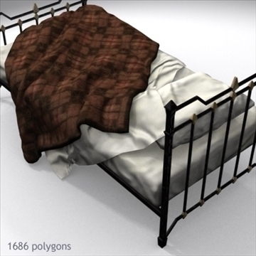 bed 01 3d model max x other 93091