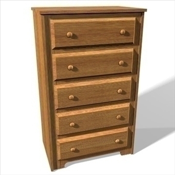 chest of drawers.zip 3d model 3ds dxf fbx c4d x obj 93125