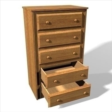 chest of drawers.zip 3d model 3ds dxf fbx c4d x obj 93128