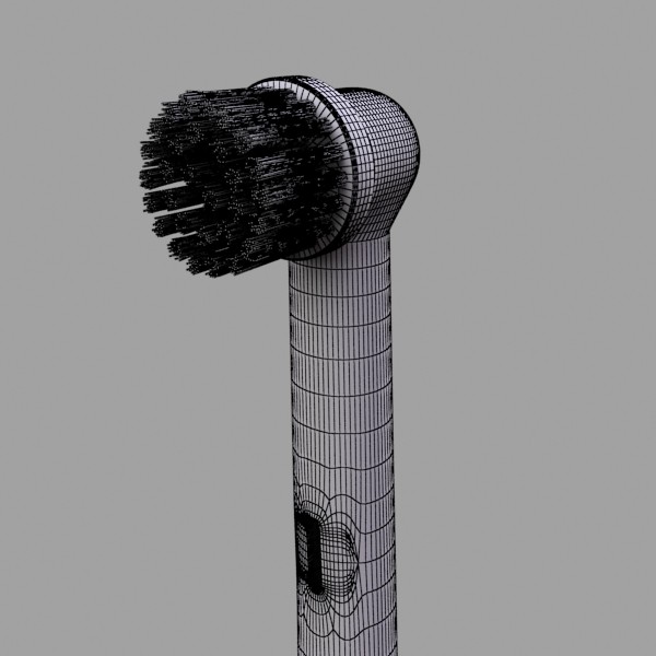electric toothbrush high detail 3d model 3ds max fbx obj 131533