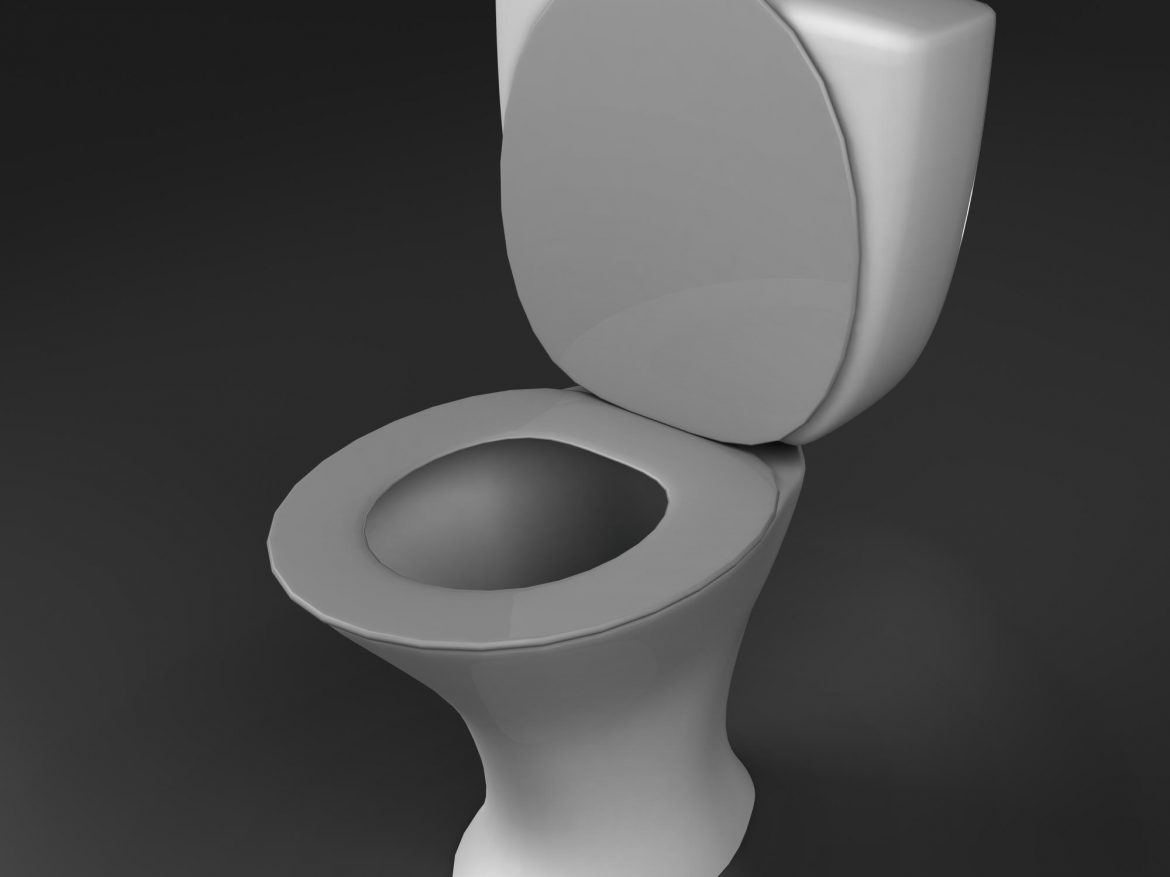 toilet 2 3d model 3ds max fbx ma mb obj 158008