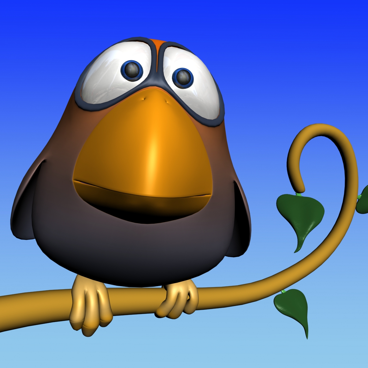 Cartoon Bird Rigged 3D Model – Buy Cartoon Bird Rigged 3D ...