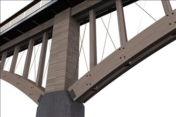 modern bridge 3d model max 111885