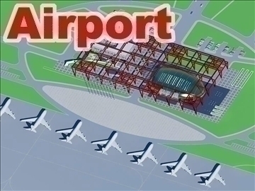 airport 05 3d model 3ds max 90766