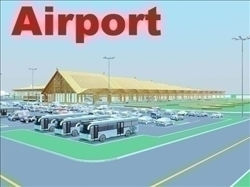 airport 07 3d model 3ds max 90787