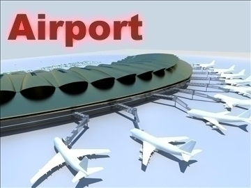 airport 08 3d model 3ds max 90792