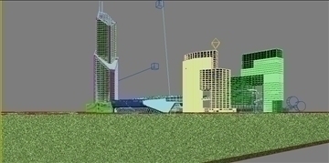 building 001 3d model max psd 90355