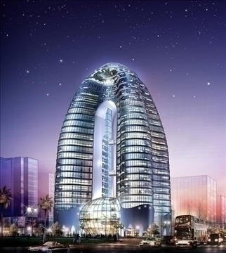 building 015 3d model 3ds max 90405