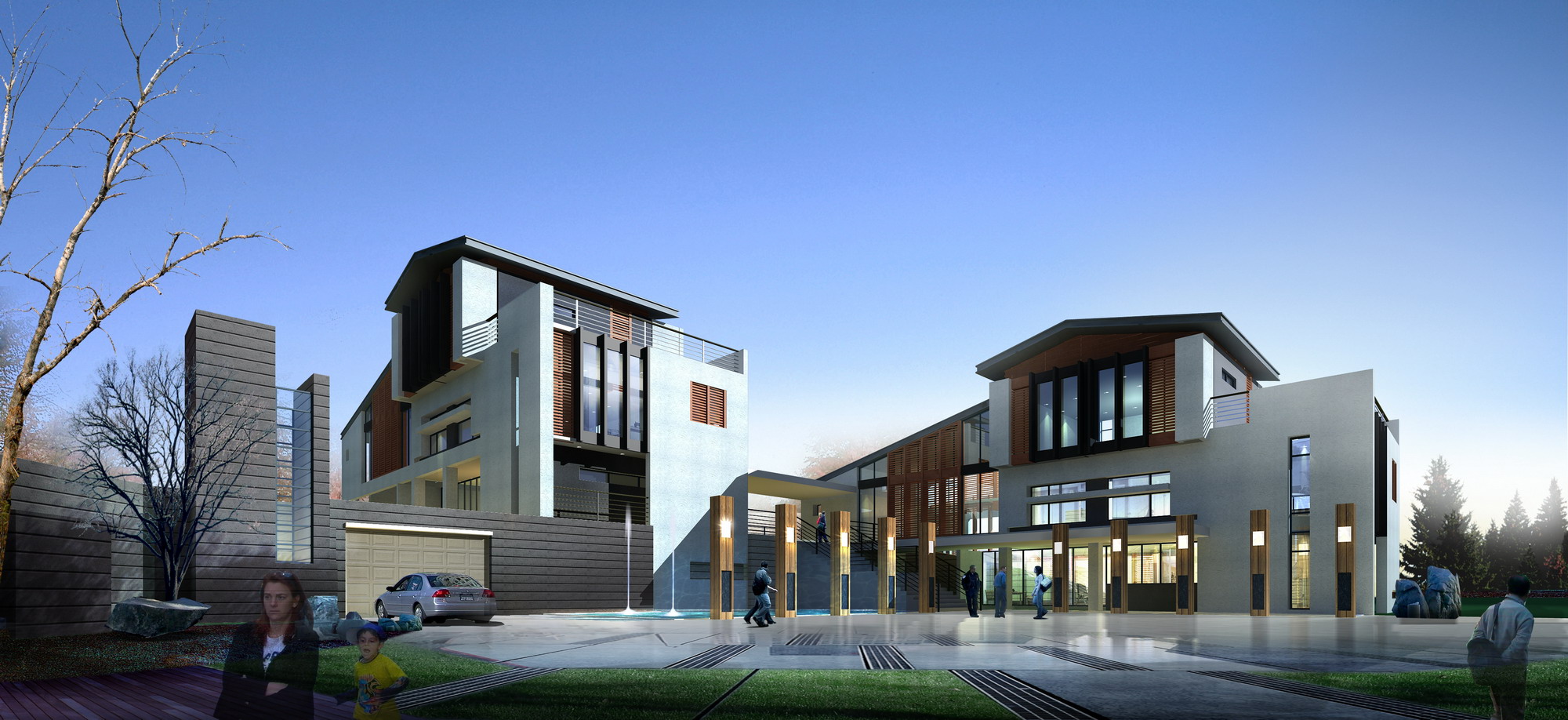 building 306 3d model 3ds max psd 98020