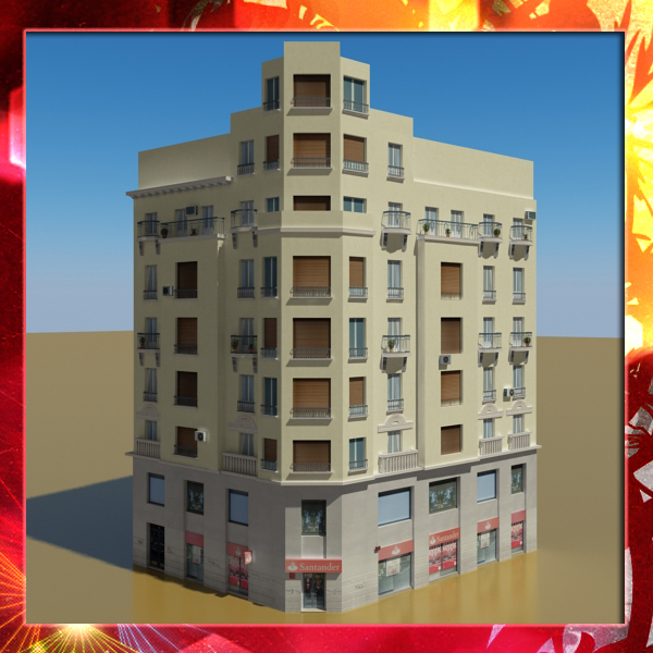 building 38 3d model 3ds max fbx texture obj 151778