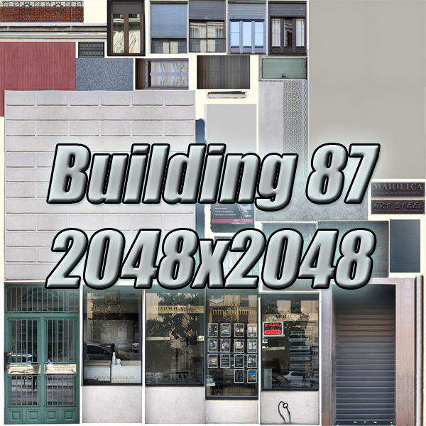 building 87 3d model 3ds max fbx texture obj 157378
