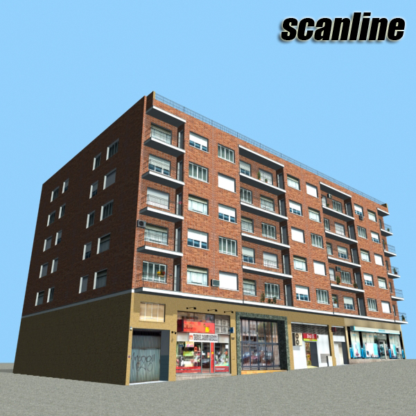 building 97 3d model 3ds max fbx texture obj 157728