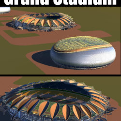 grand stadium 008 3d model 3ds max 98265
