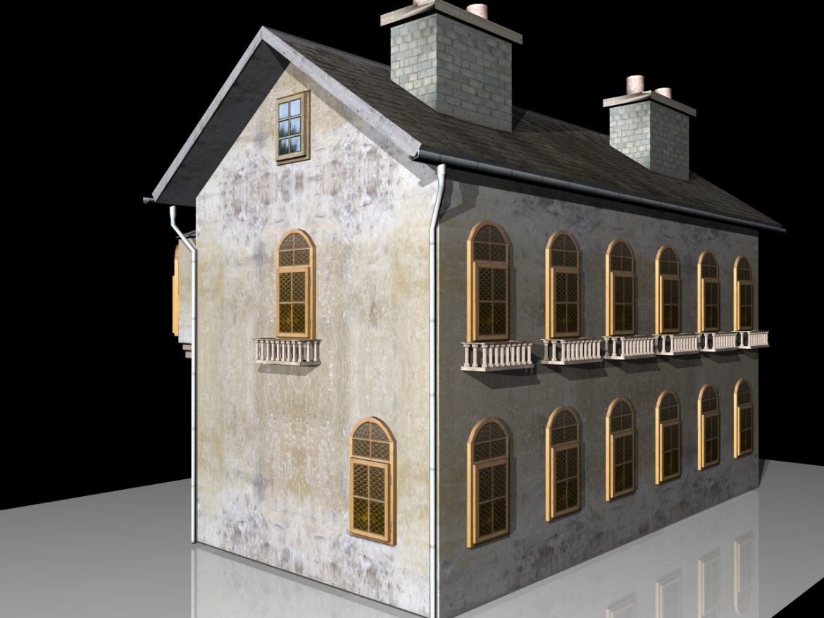 old house two 3d model 3ds 164105