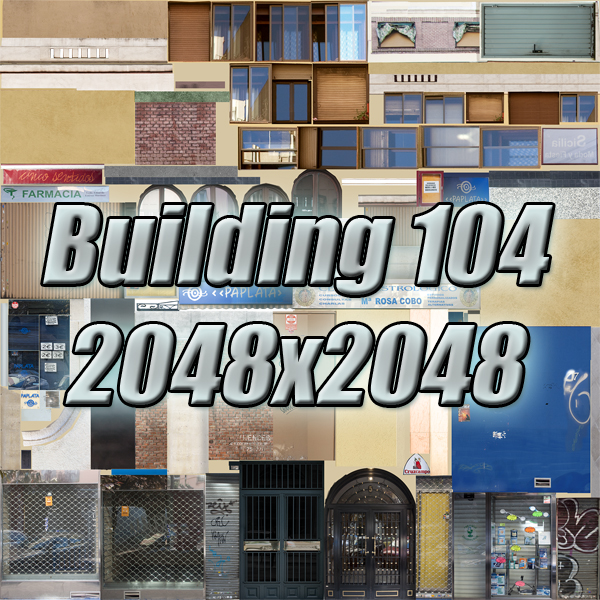 urban building 104 two 3d model 3ds max fbx texture obj 157993