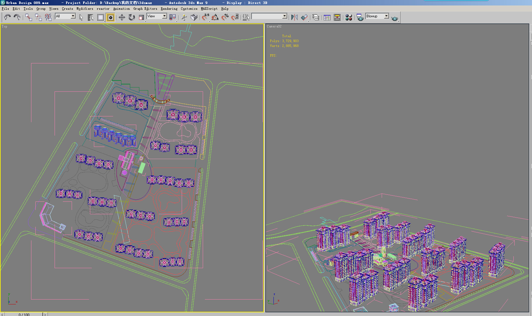 urban design 089 3d model max 121534