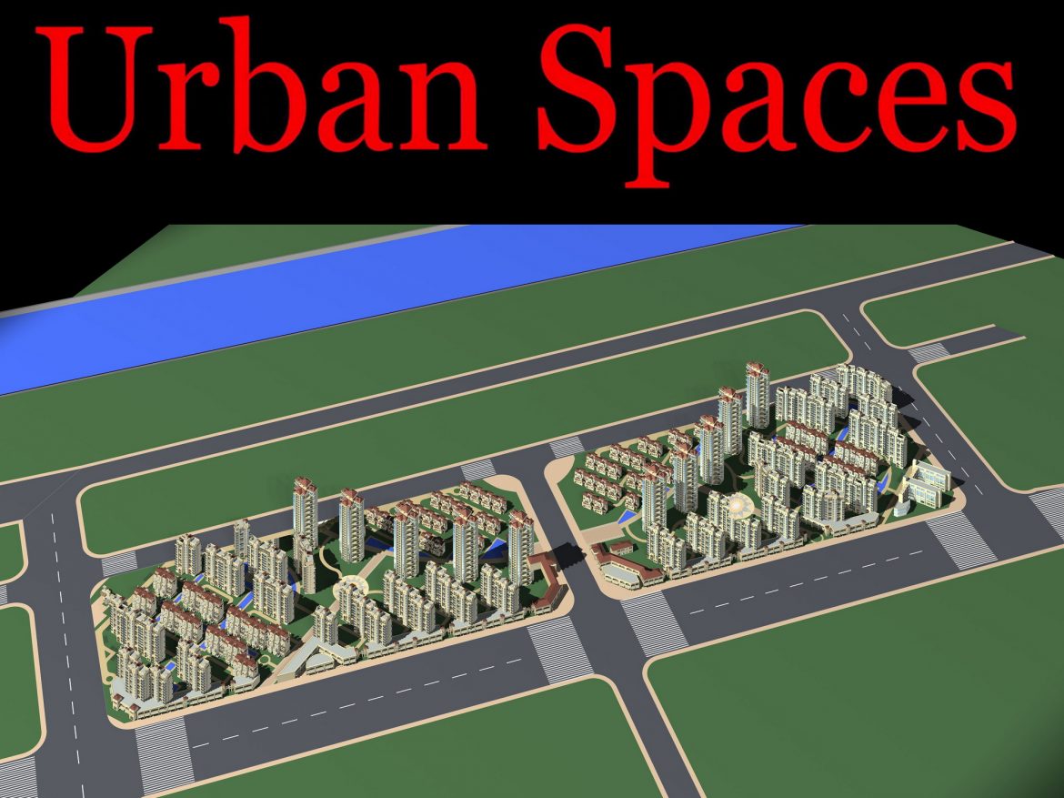 urban design 098 3d model max psd 121497
