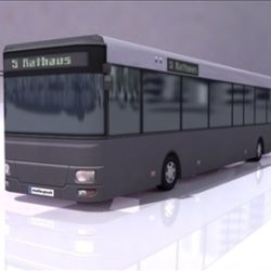 bus a 3d model 3ds max obj 112102