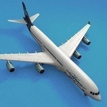 airbus collection 3d model 3ds lwo 78994