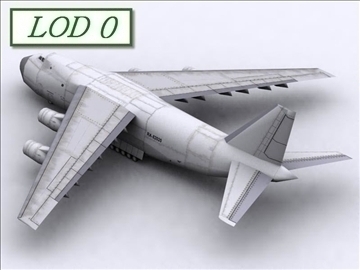 antonov an 124 100 ruslan (volga dnepr) 3d model max 105731
