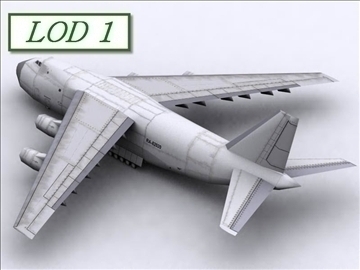 antonov an 124 100 ruslan (volga dnepr) 3d model max 105732