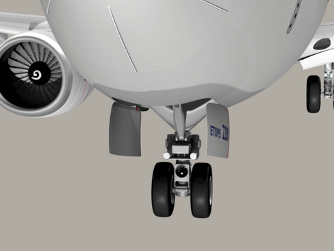 boeing 737-800 continental airlines 3d model 3ds max lwo obj 114029