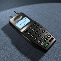 mobile phone 3d model max 110010