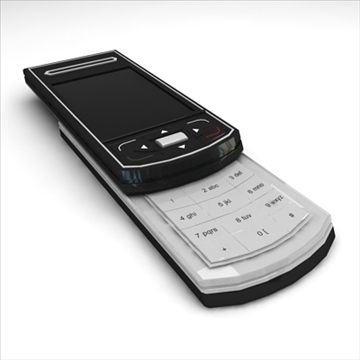 mobile phone benq siemens cl 71 3d model max 100495