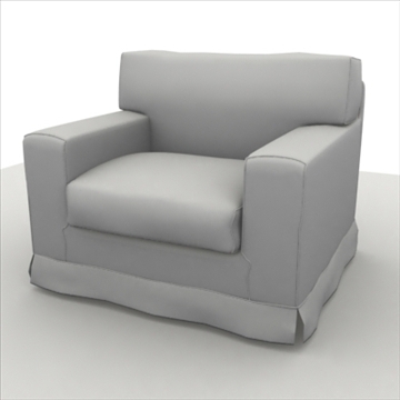 america chair 3d model max 80183