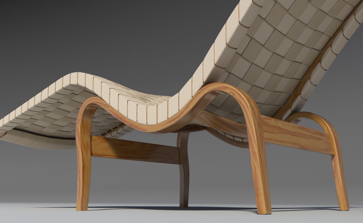 bruno mathsson chaise lounge 3d model max 155349