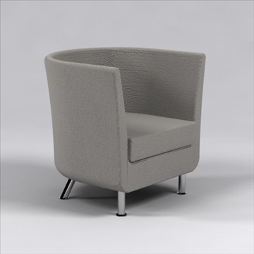 comodo chair 3d model 3ds max dxf 96232