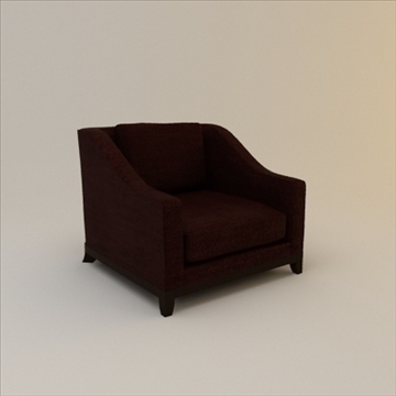 designer fabric seating set 3d model 3ds max lwo texture obj 110741