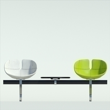 fjord bar 3 places table 3d model 3ds max dwg fbx obj 87585