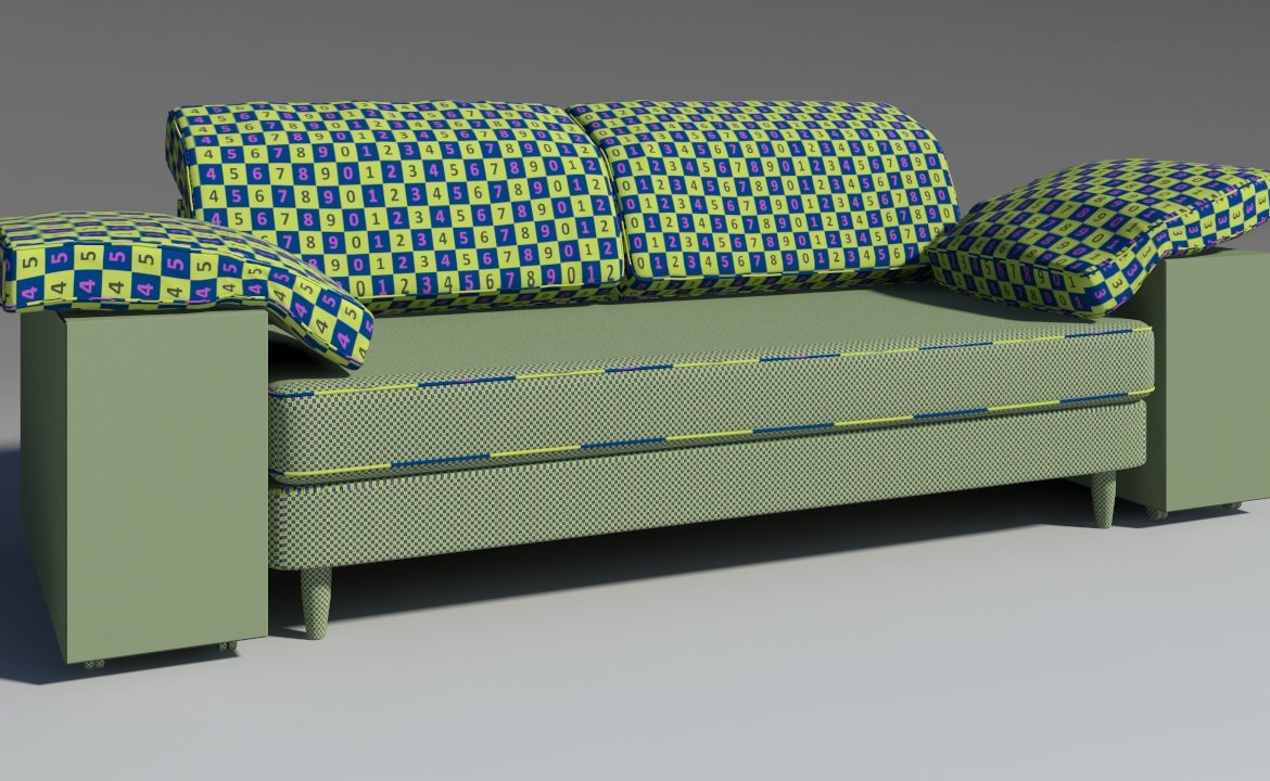 lotas sofa 3d model max 157458