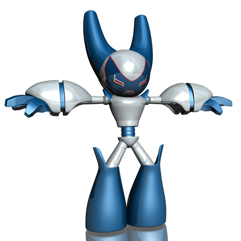 RobotBoy Cartoon Robot Character 3D Model - Buy RobotBoy ...