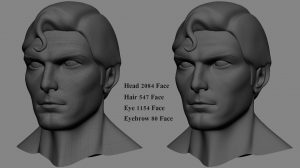 Superman 3d Model Flatpyramid
